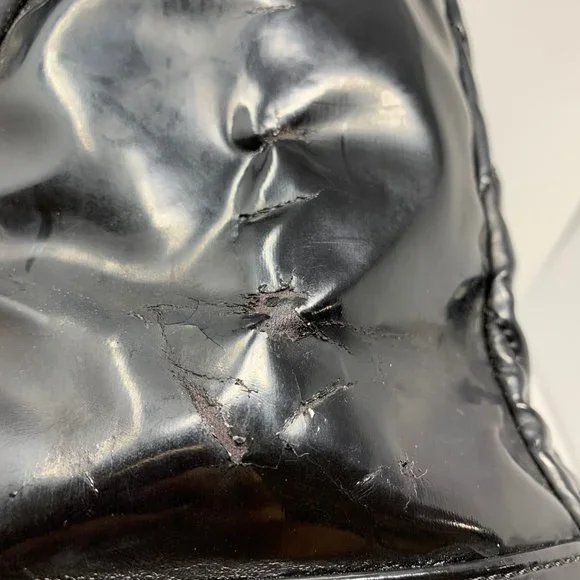 authentic CHANEL Paris Biarritz Black  Lea… - Picture 6 of 15